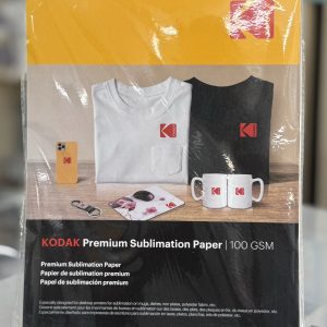 ورق كوداك الحراري للطباعة الحرارية (KODAK Premium Sublimation Paper 100 GSM)