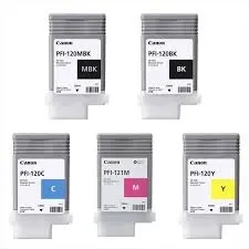 Full set of ink cartridges for Canon TM-250, TM-255, TM-350 and TM-355