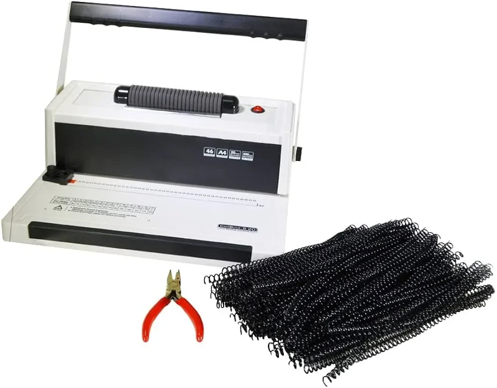 S20 A4 High-Quality Spiral Office Coil :: جهاز سبايرول لف كهربائي